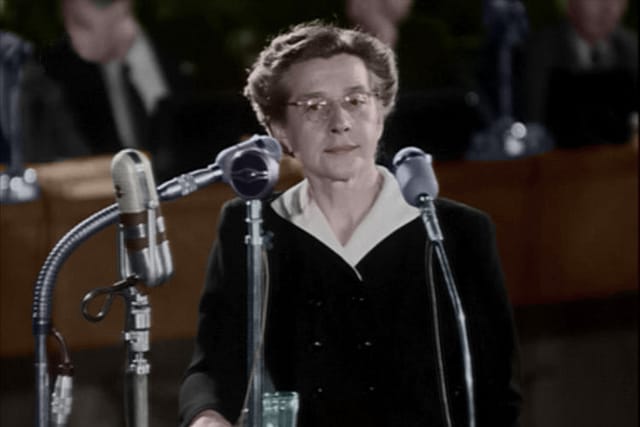 Milada Horáková, foto: Cassius Chaerea, CC BY-SA 3.0 Unported